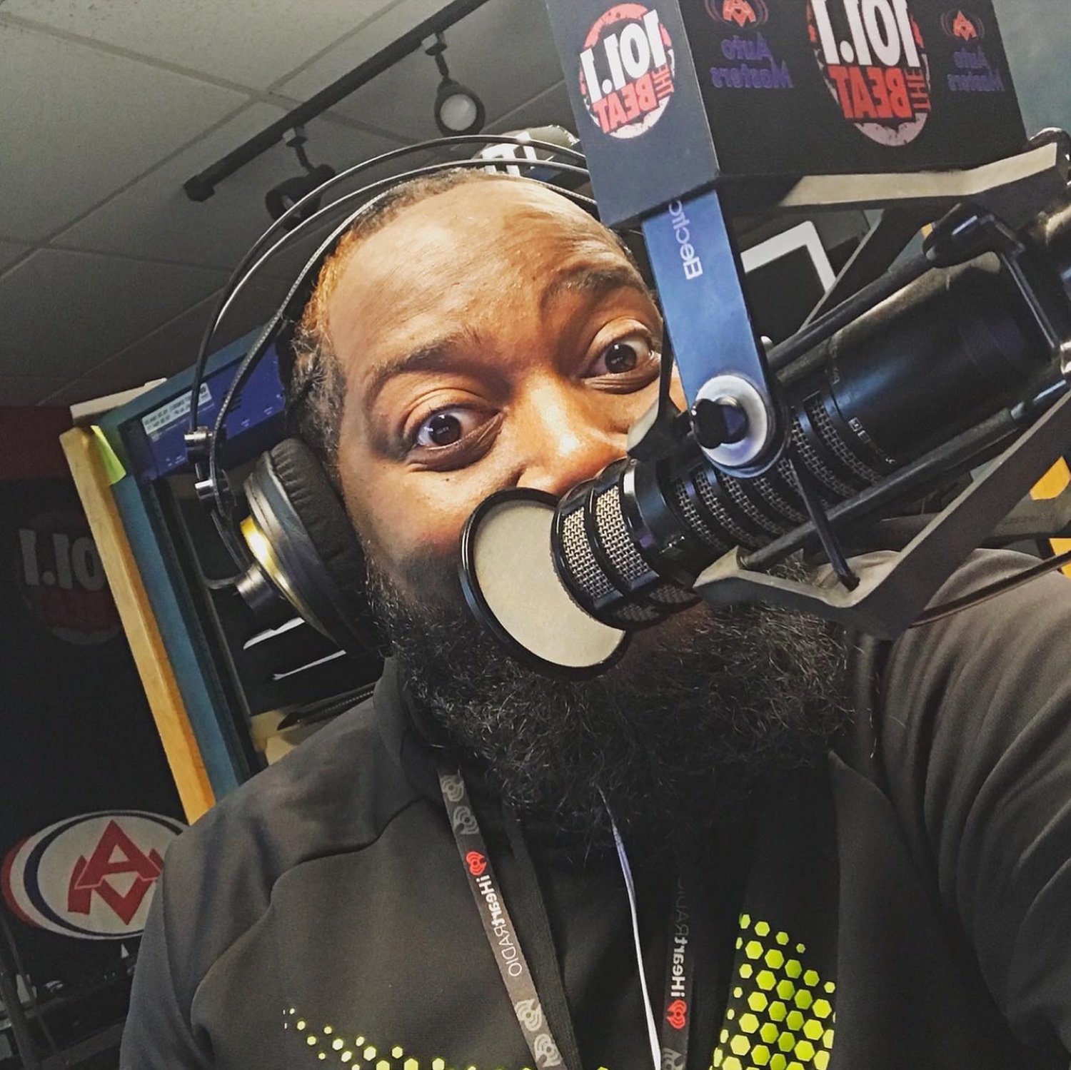 Joe Major on National Radio Day at 101.1 The Beat
