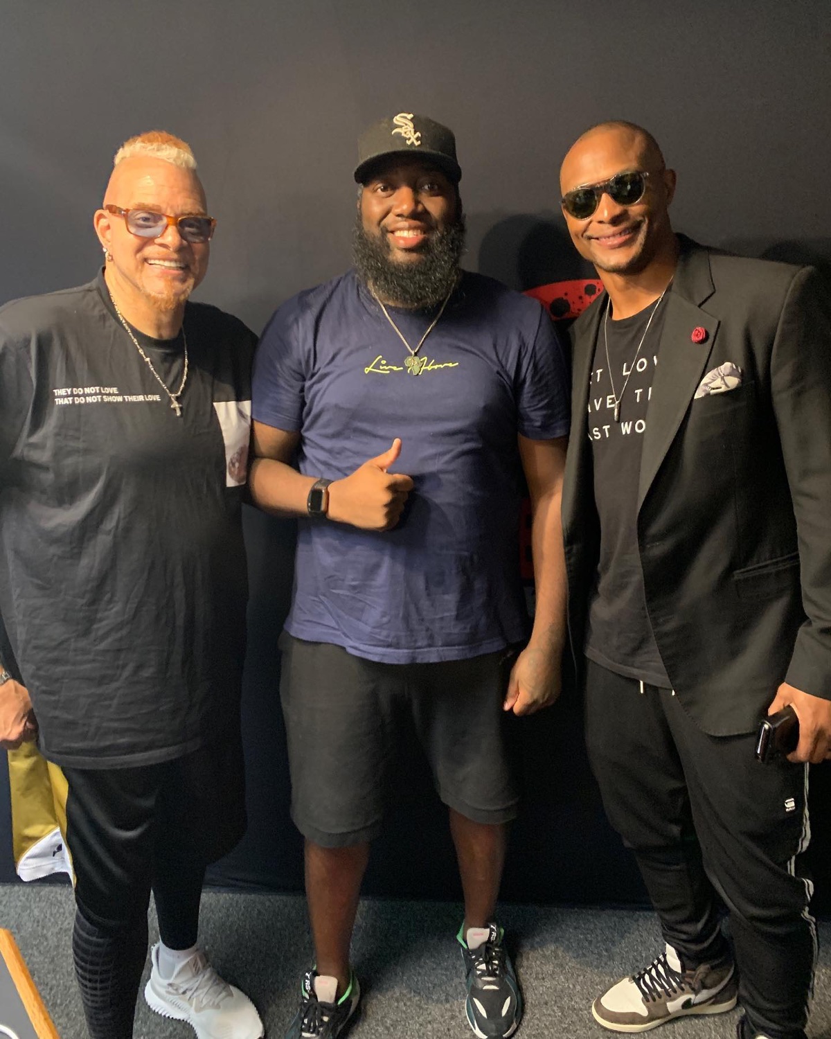 Joe Major in the 101.1 The Beat studio