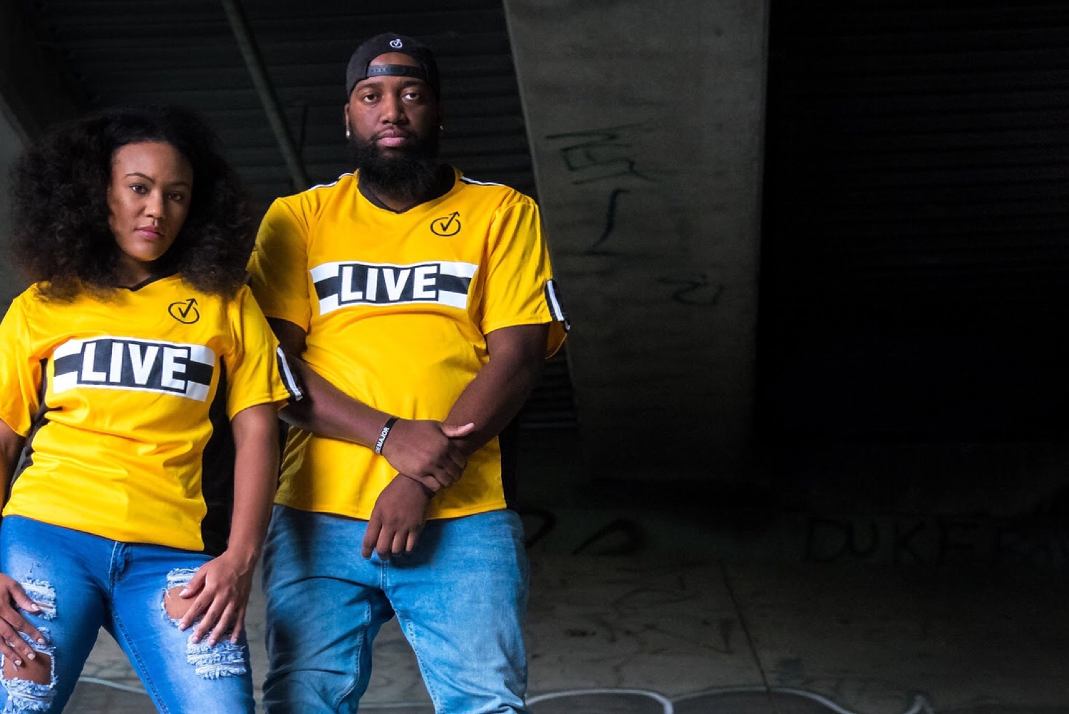 Live Above apparel campaign shoot with Joe Major