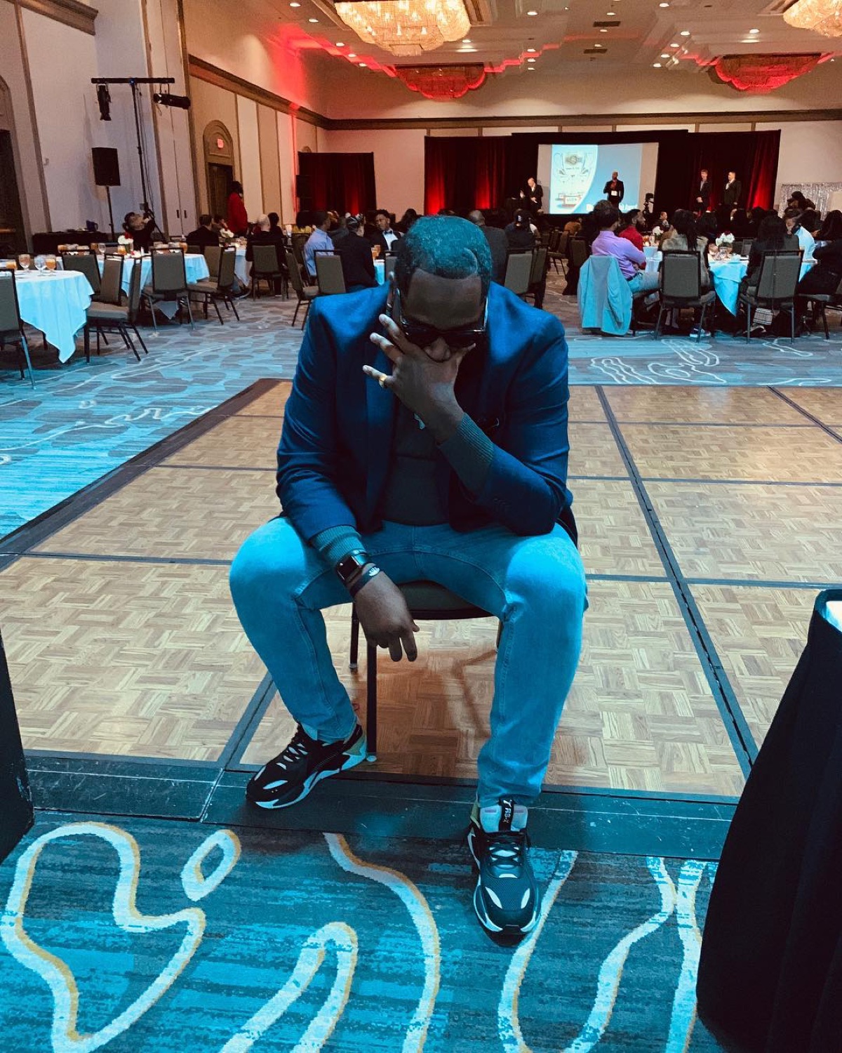 Joe Major hosting the City Gear x PUMA Sneaker Ball