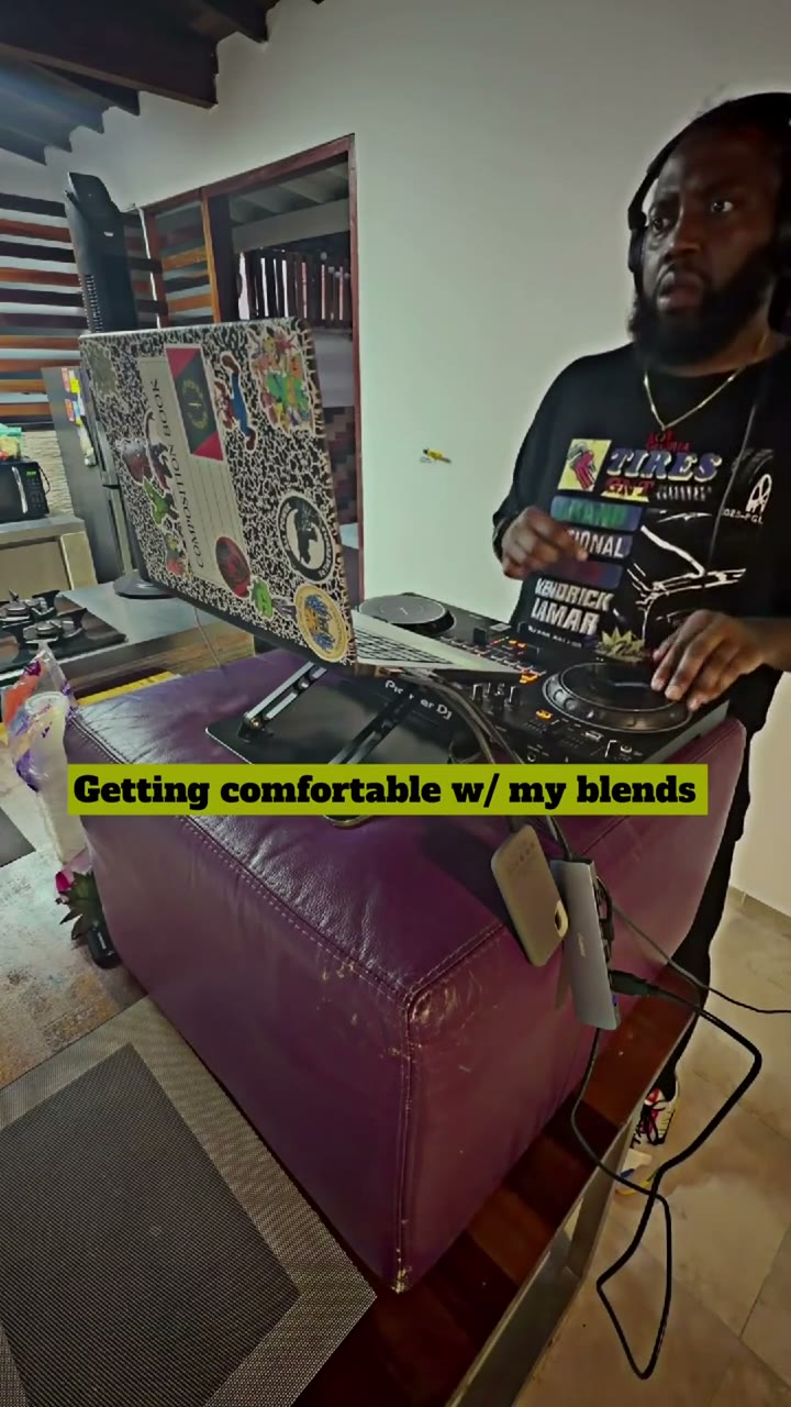 In the lab