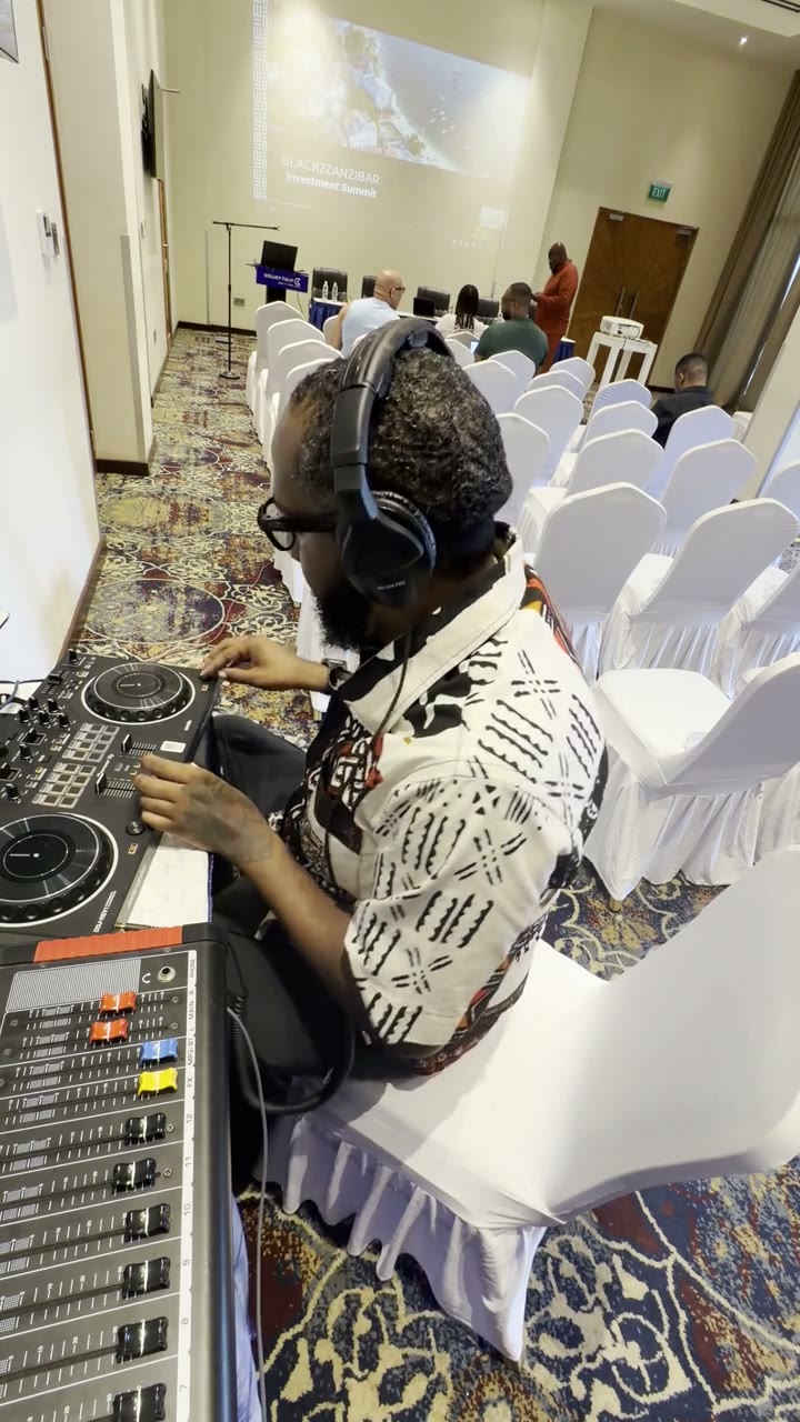 DJing the Welcome to Africa Investment Summit